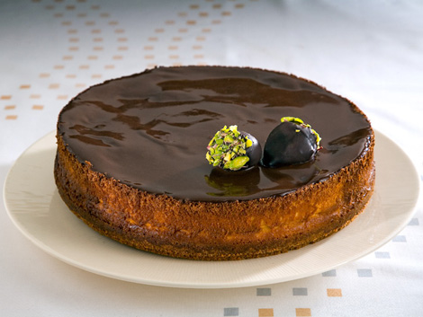 Kestaneli ve Çikolatalý Cheesecake