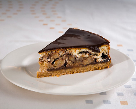 Kestaneli ve Çikolatalý Cheesecake